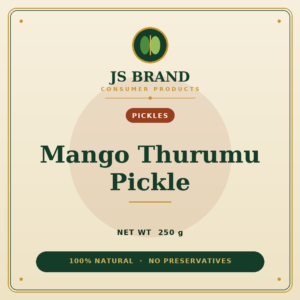 Mango Thurumu Pickle