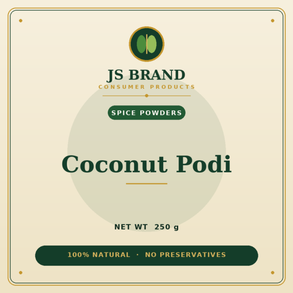 Coconut Podi