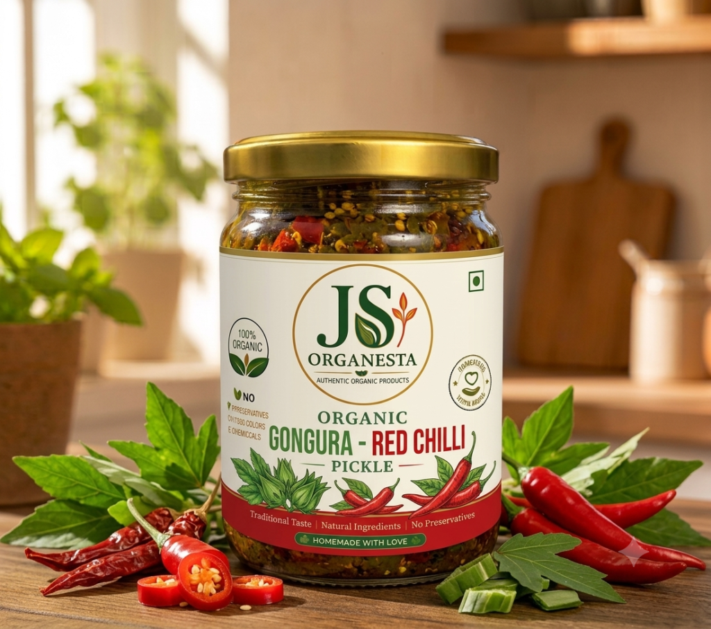Gongura - Red Chilli Pickle