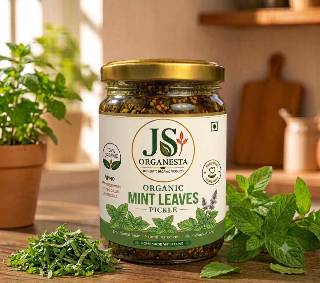 Mint Leaves Pickle